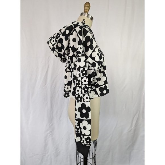 Women's Junior's Wild Fable Cropped Hoodie Sweatshirt Size Small Raw Hem NEW - Picture 4 of 7